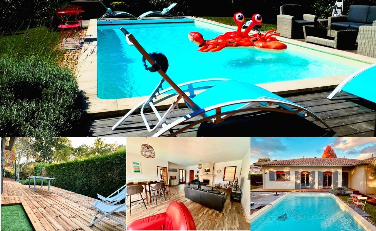 Villa Avec Piscine Andernos Les Bains Buitenkant foto
