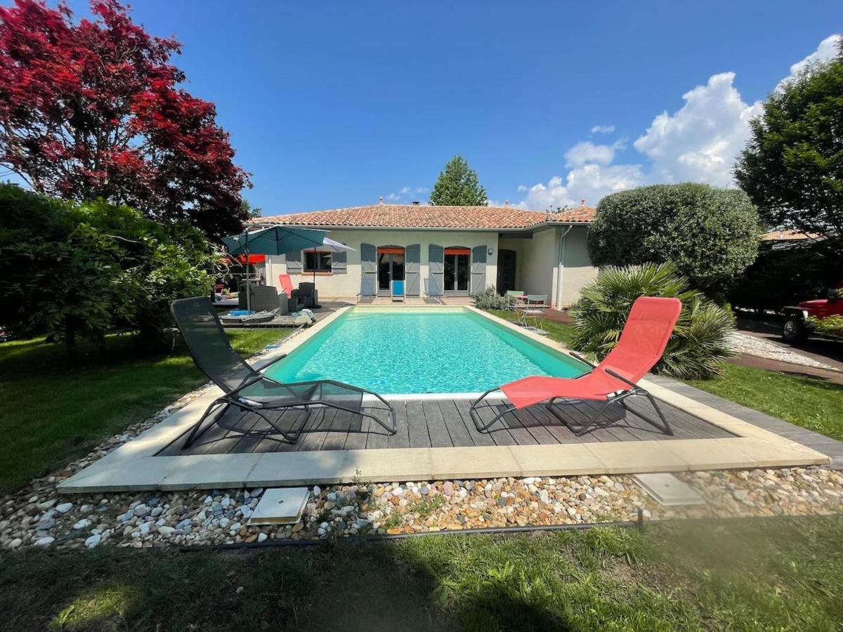 Villa Avec Piscine Andernos Les Bains Buitenkant foto