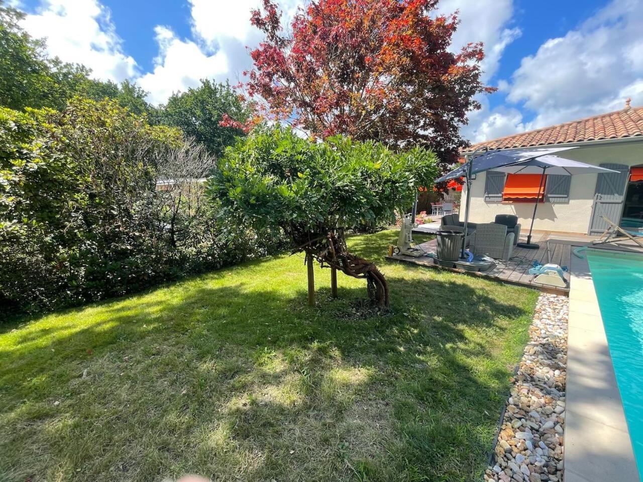 Villa Avec Piscine Andernos Les Bains Buitenkant foto